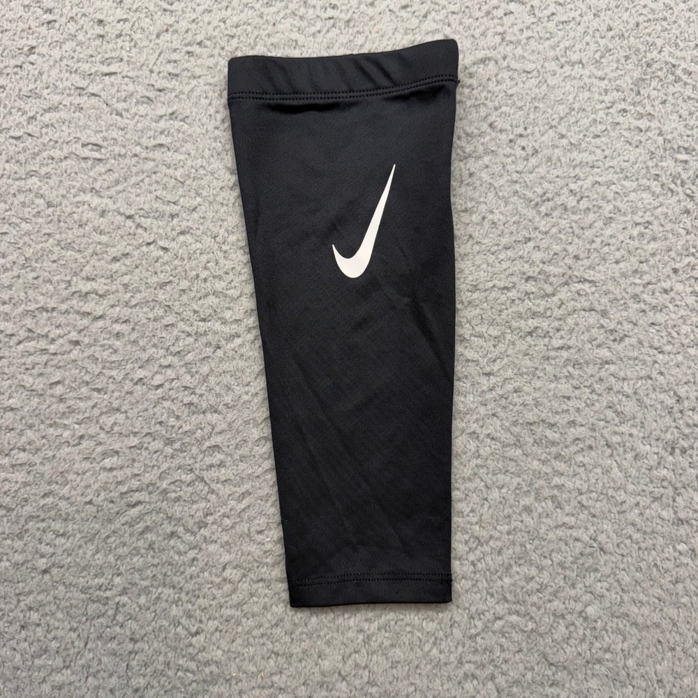 Nike N1000773010OS Swoosh Unisex OSFM Black Compression Basketball Arm Sleeve